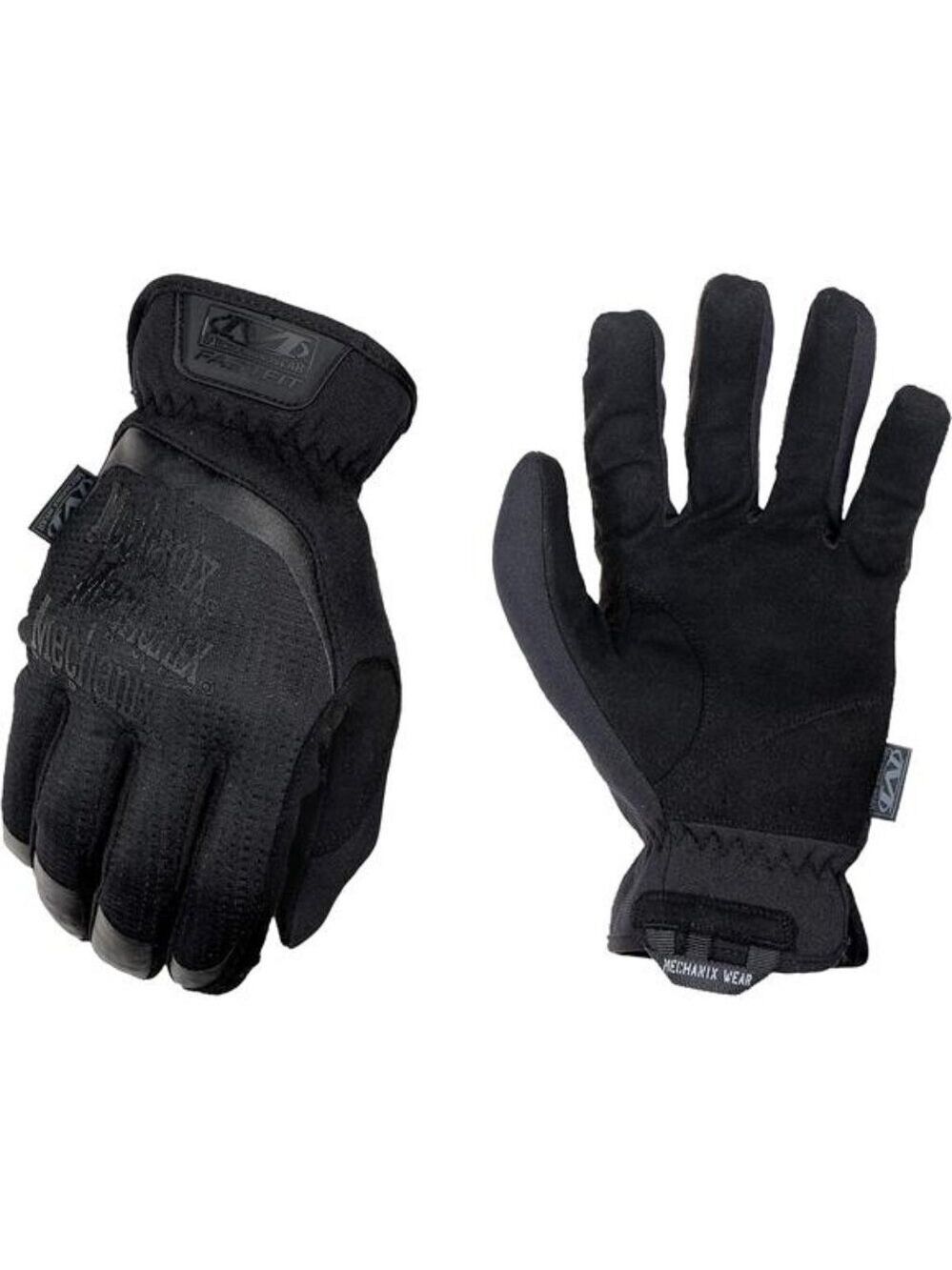 tactical work gloves mens black touchscreen safety hunting elastic cuff xl